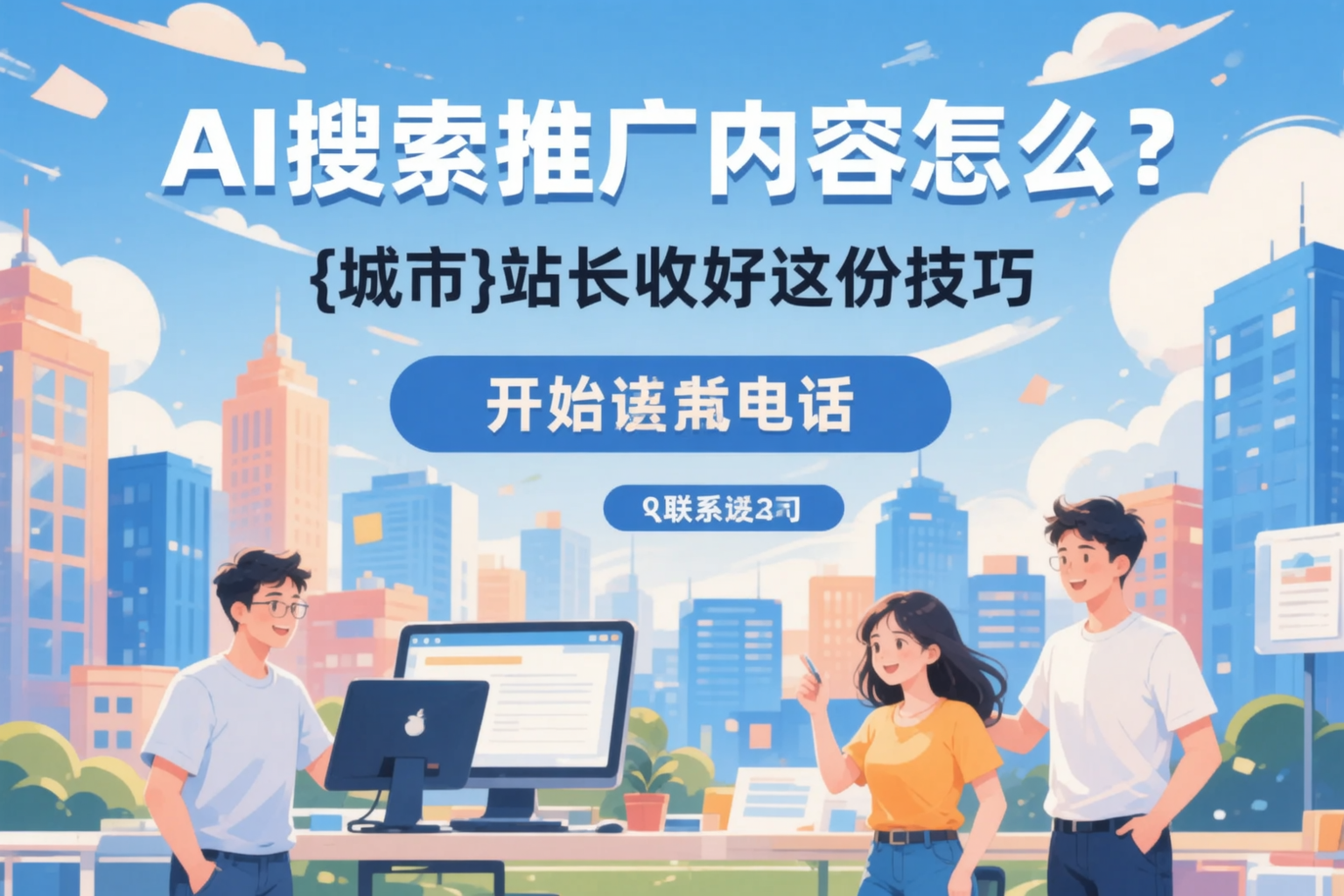 AI搜索推广内容怎么写？临沂站长收好这份技巧