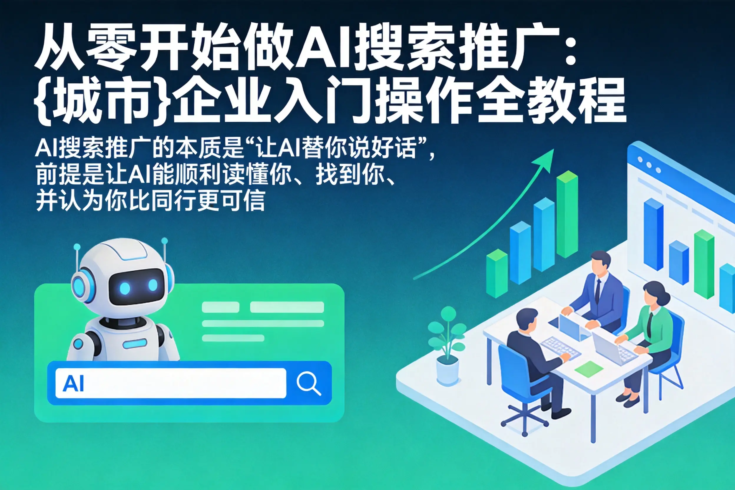 从零开始做AI搜索推广：临沂企业入门操作全教程
