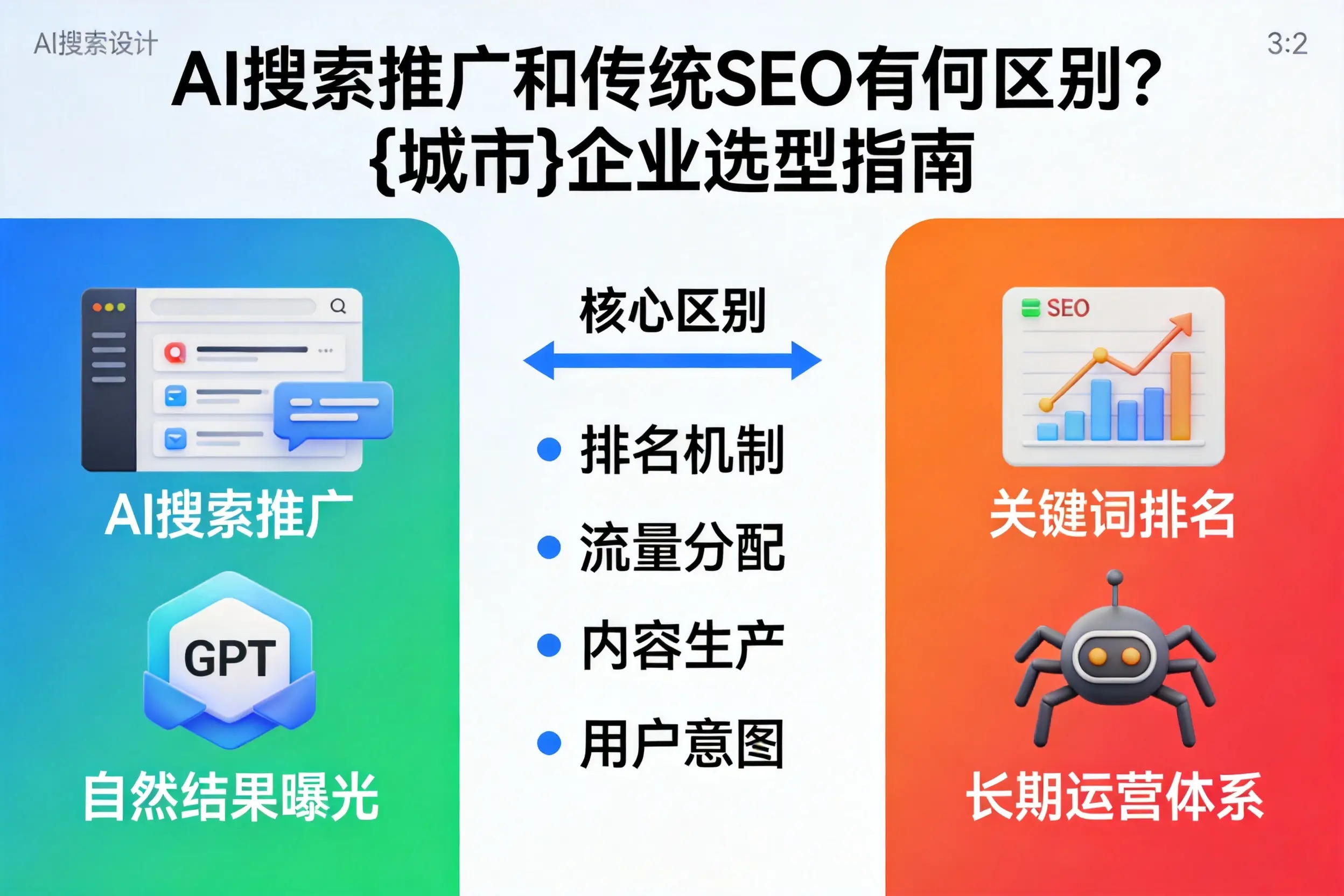 AI搜索推广和传统SEO有何区别？临沂企业选型指南
