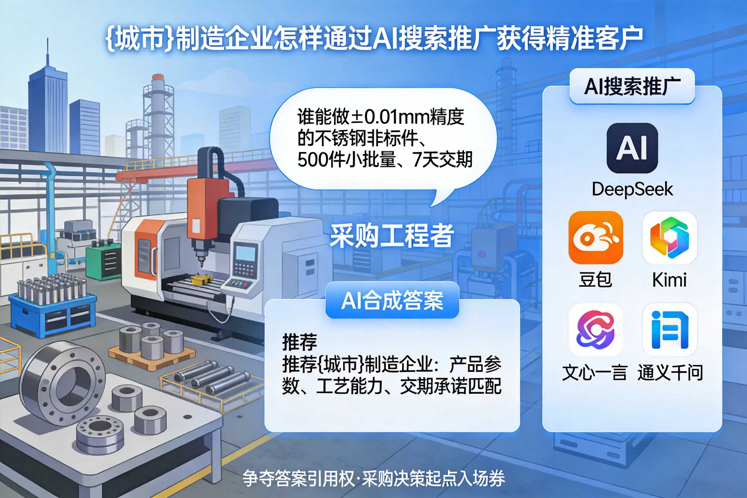 临沂制造企业怎样通过AI搜索推广获得精准客户