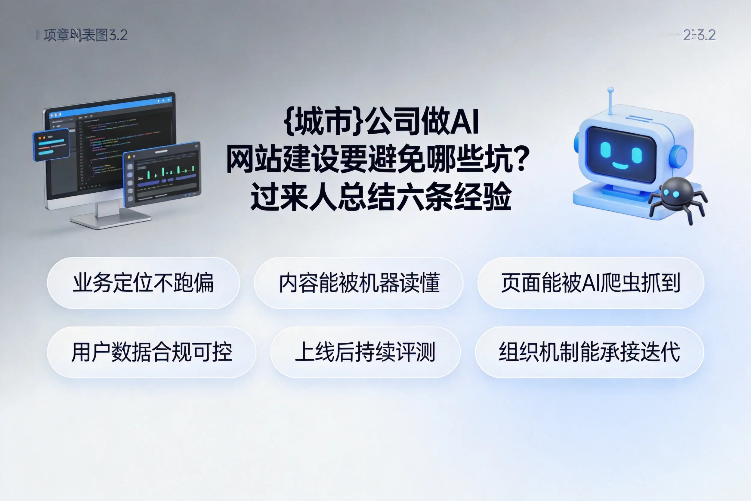 临沂公司做AI网站建设要避免哪些坑？过来人总结六条经验