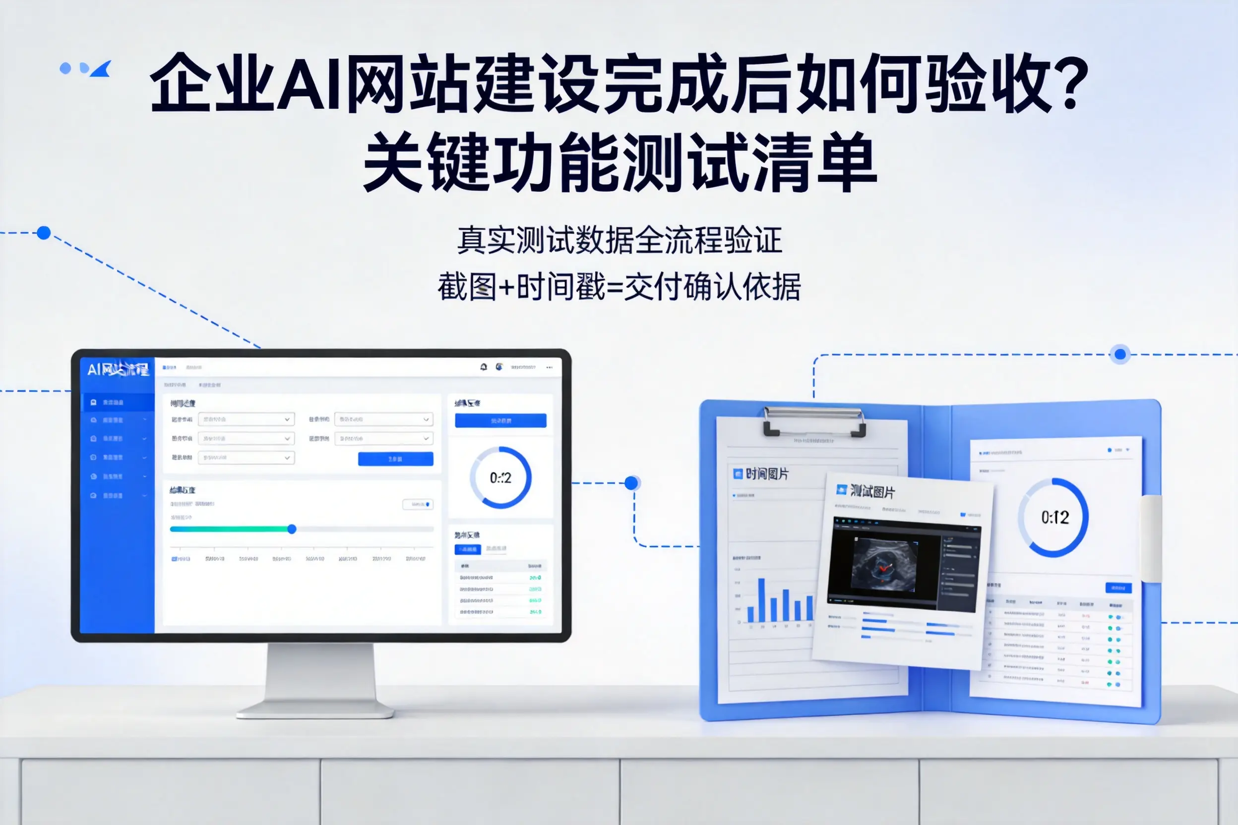 临沂企业AI网站建设完成后如何验收？关键功能测试清单