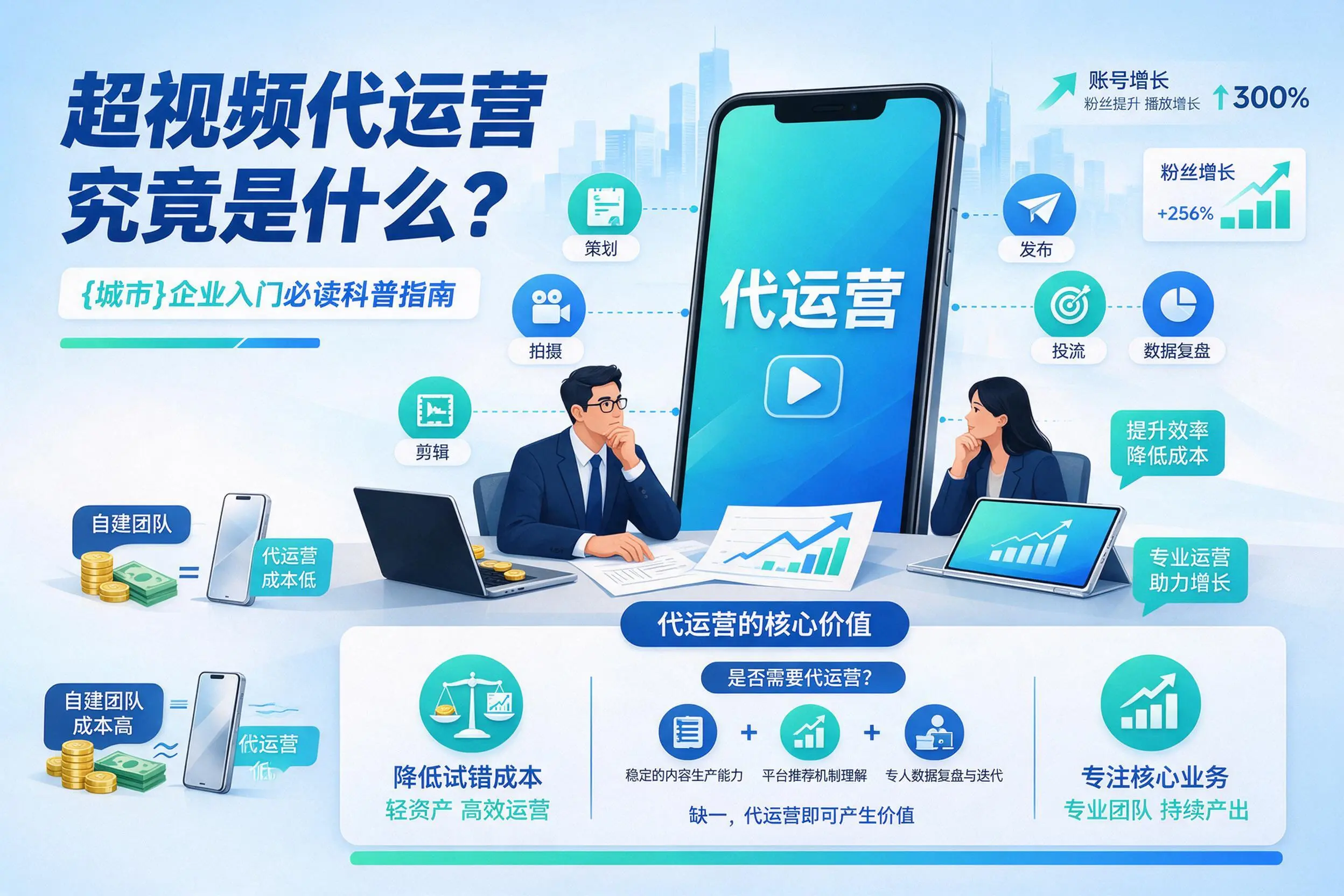 短视频代运营究竟是什么？临沂企业入门必读科普指南