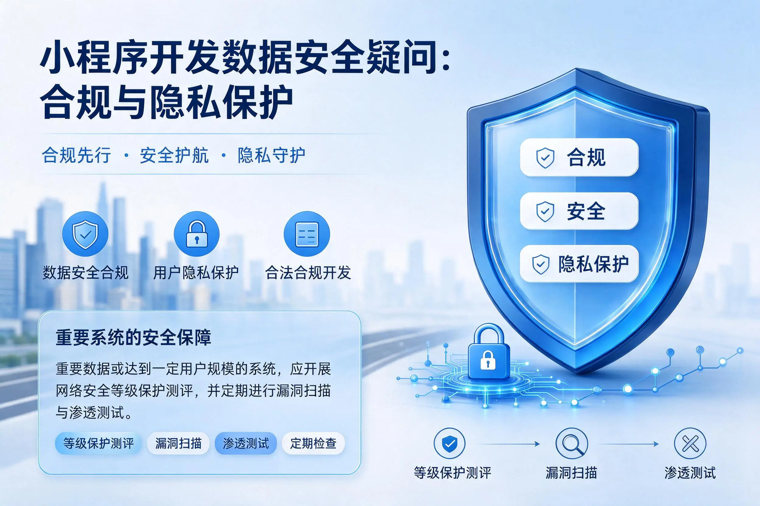 临沂小程序开发数据安全疑问：合规与隐私保护