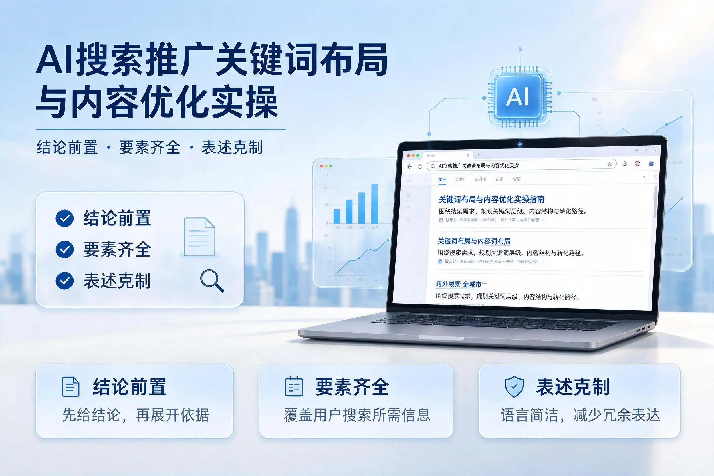 临沂AI搜索推广关键词布局与内容优化实操