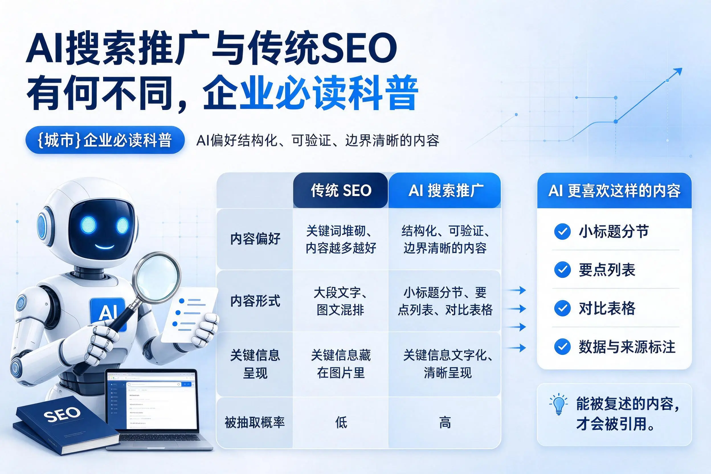 AI搜索推广与传统SEO有何不同,临沂企业必读科普